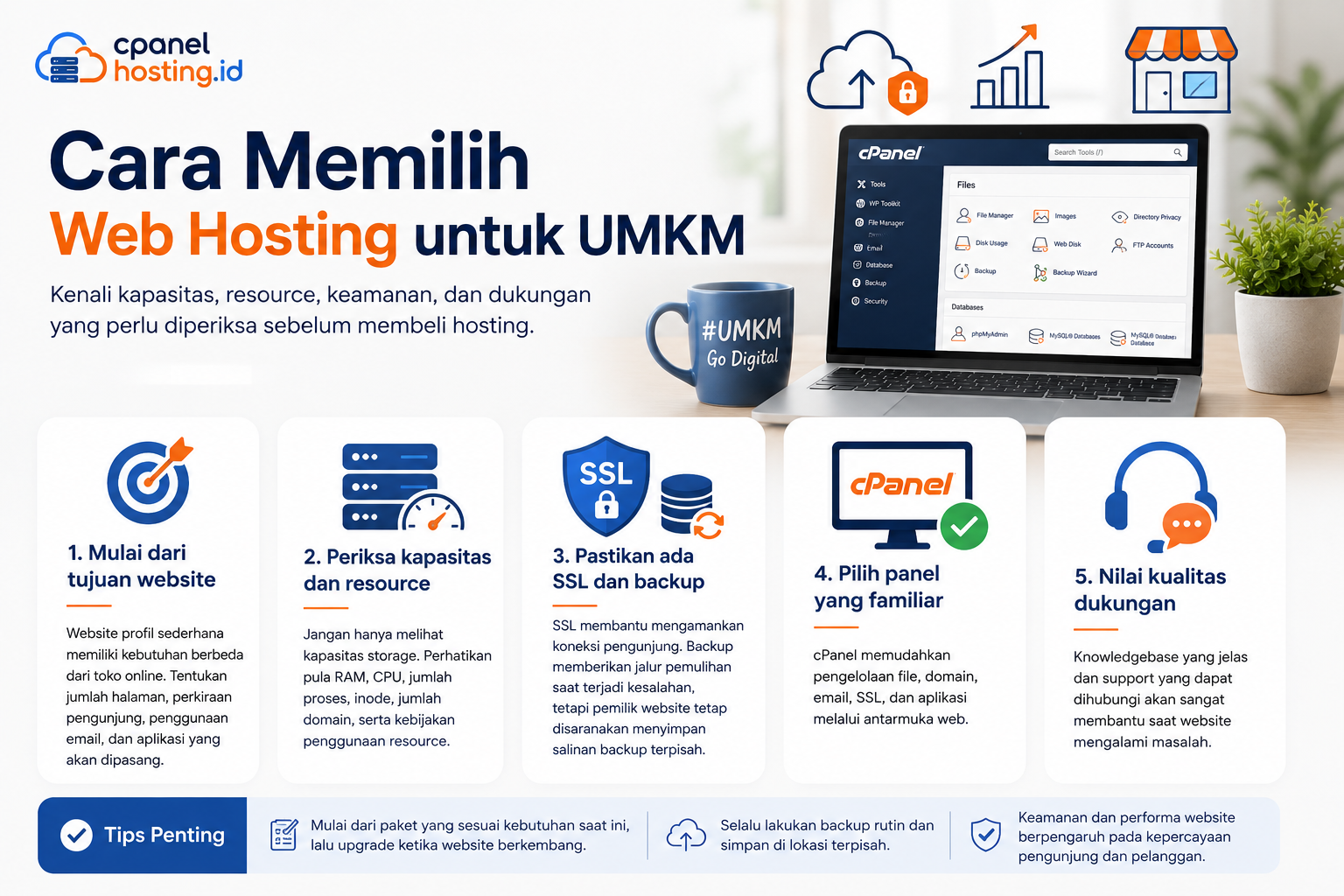 Cara Memilih Web Hosting untuk UMKM